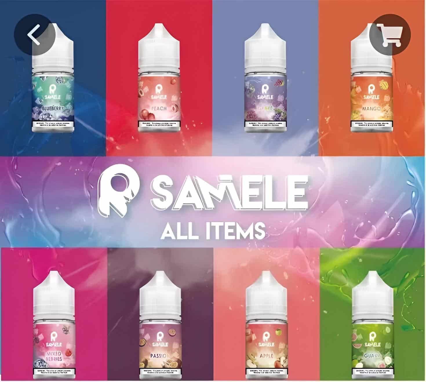 SAMELE 冰釀小煙油|30ML/30mg 清涼暢快口感:圖片 2